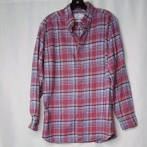 SOUTHERN TIDE FLANNEL BUTTON-DOWN SHIRT SIZE M